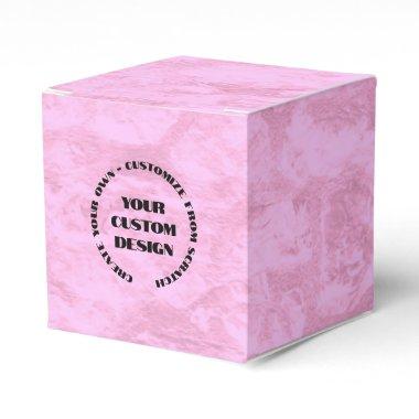 Redesign from Scratch Create Your Own Favor Boxes