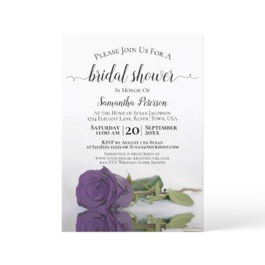 Reflecting Amethyst Purple Rose