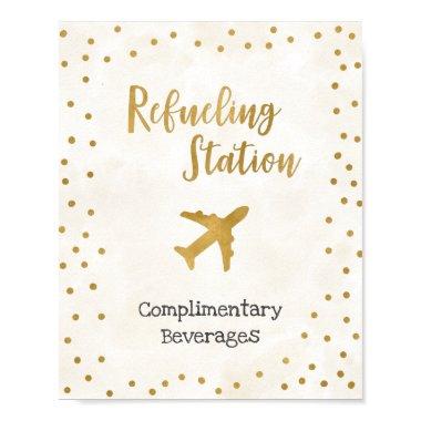 Refueling Station  Sign