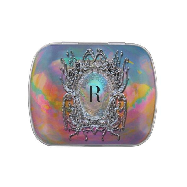 Regal Monogram Jelly Belly Candy Tin