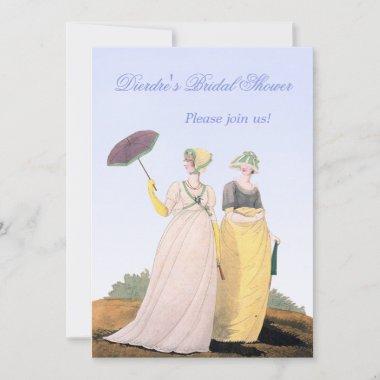 Regency Custom Wedding Bridal Shower Invitations