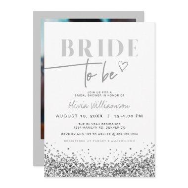 REGINA Silver Sequins Sparkly  Invita
