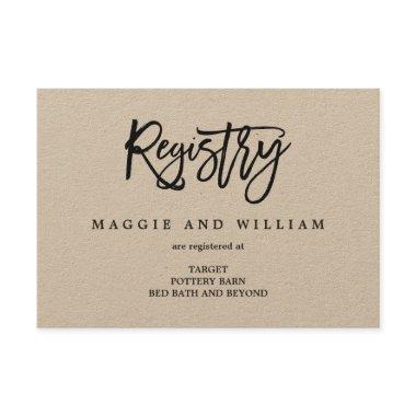 Registry  - Brushed Charm