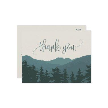 Retreat to the Mountains | Green Thank You Post