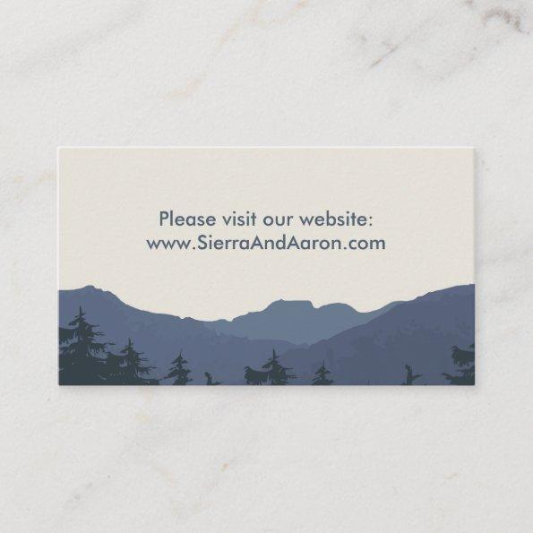 Retreat to the Mountains Website Insert Card