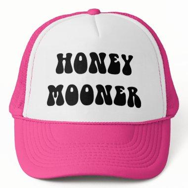 Retro 70's Themed Honeymooner Bride Trucker Hat