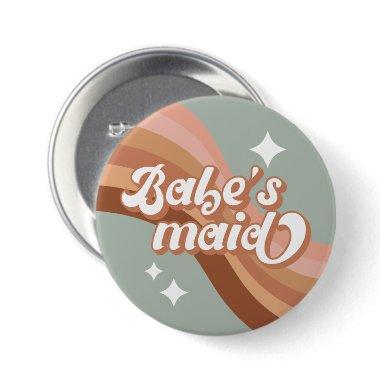 Retro Babesmaid Bridesmaid Pin