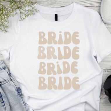 Retro Bride Bachelorette Party Vintage T-Shirt