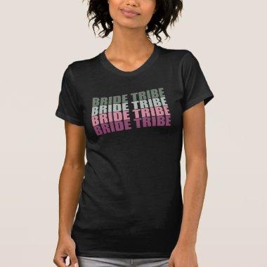 Retro Bride Tribe Bachelorette Party T-Shirt
