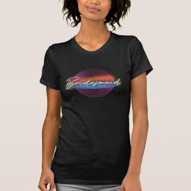 Retro Bridesmaid T-Shirt