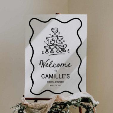 Retro Brunch and Bubbly  Foam Board
