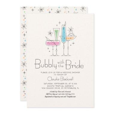 Retro Bubbly Champagne