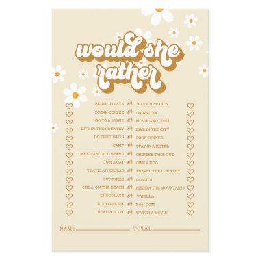 Retro Daisy  Game Flyer