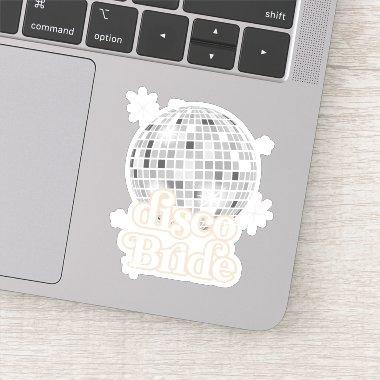 Retro Disco Ball  Disco Bride Sticker