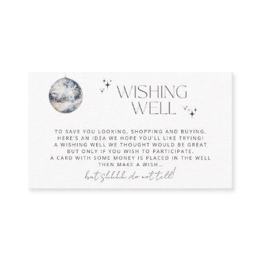 Retro Disco Party Wishing Well Enclosure Invitations