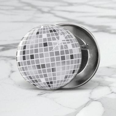 Retro GROOVY Disco Ball Bridal Shower Button