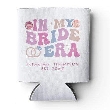 Retro Groovy Script Bride Name In My Bride Era Can Cooler