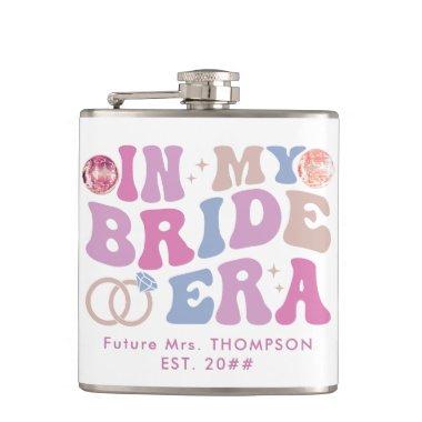 Retro Groovy Script Bride Name In My Bride Era Flask