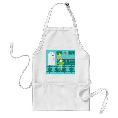 Retro Kitchen Apron