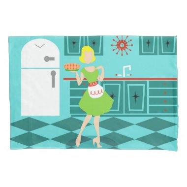 Retro Kitchen Pillowcase
