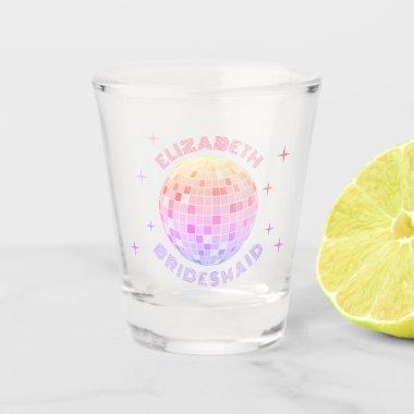 Retro Last Disco Bachelorette Weekend Party Favor Shot Glass