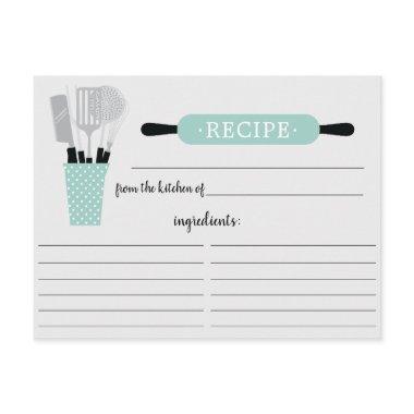 Retro Mint Rolling Pin Kitchen Tools Recipe