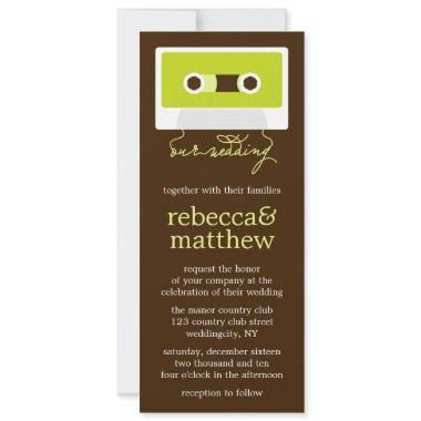 Retro Mixtape Wedding