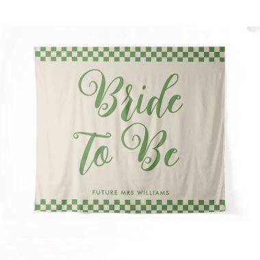 Retro Mod bride to be  Backdrop