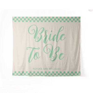 Retro Mod bride to be  Backdrop