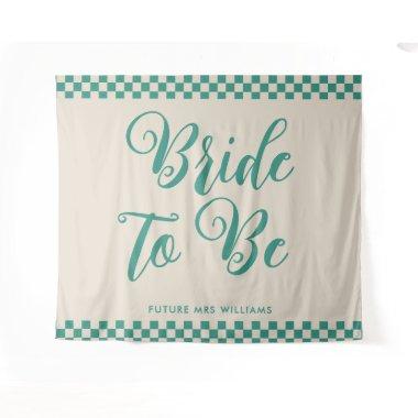 Retro Mod bride to be  Backdrop