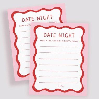 Retro Pink and Bridal Shower Red Date Night Ideas
