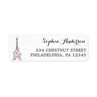 Return Address Label Paris