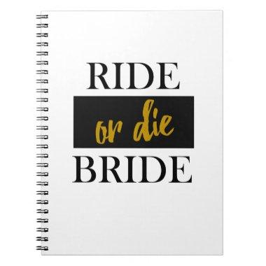 Ride or Die Bride Wedding Planning Book