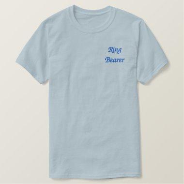 Ring Bearer Embroidered T-Shirt