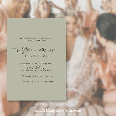 Ring Script Future Mrs Light Sage