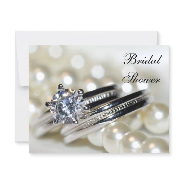 Rings and White Pearls