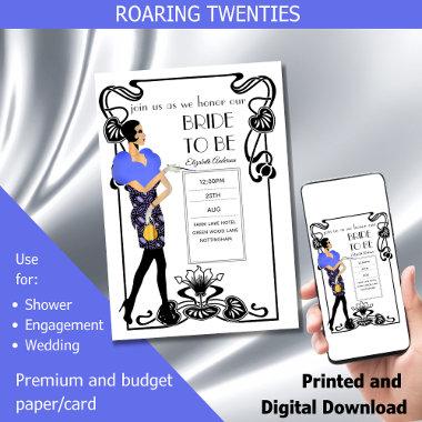 Roaring 20s Flapper Art Deco Gatsby