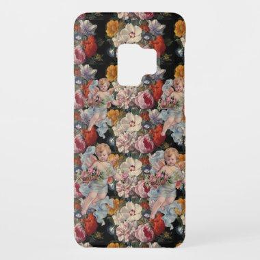 ROMANTIC ANGEL GATHERING PINK ROSES AND FLOWERS Case-Mate SAMSUNG GALAXY S9 CASE