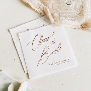 Romantic Bohemian Whimsy Script  Napkins