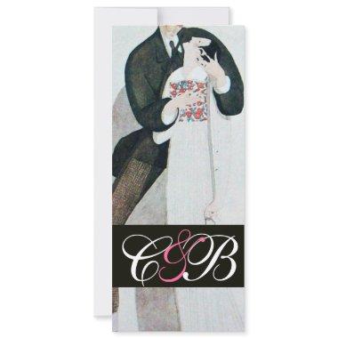 ROMANTIC BRIDE & GROOM WEDDING PARTY MONOGRAM