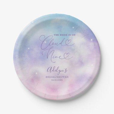 Romantic Cloud Nine  Paper Plates