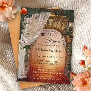 Romantic Enchanted Forest Bridal Shower Invitations
