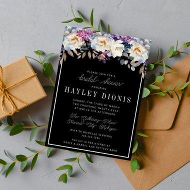 Romantic Floral Moody Dark Flowers