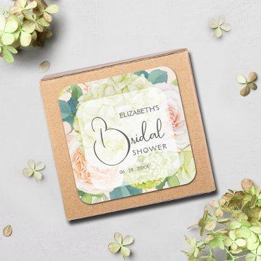 Romantic Garden Flowers  Square Sticker