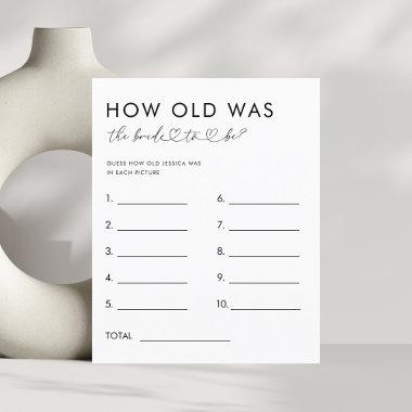 Romantic Heart Script How Old Was The Bride Game