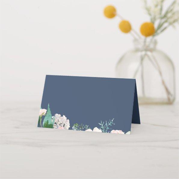 Romantic Peonies | Blue Buffet Food Label