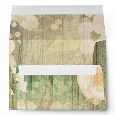 Romantic Shabby Chic Florals Envelope