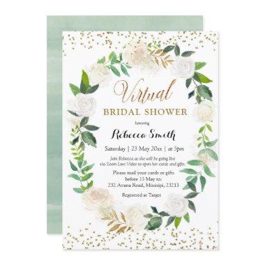 Romantic White Floral Virtual