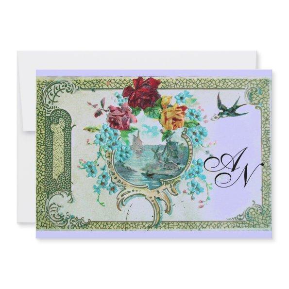 ROMANT?CA 3 MONOGRAM ANNOUNCEMENT