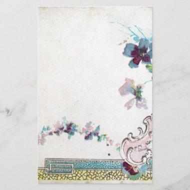 ROMANTİCA Elegant Wedding Flowers, Pansies White Stationery